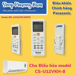 Điều khiển chính hãng cho điều hòa Panasonic model CS-U12VKH-8