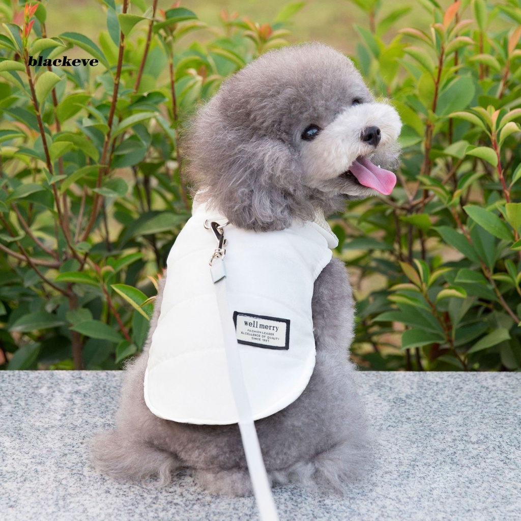 Áo Khoác Cotton Có Nút Dành Cho Chó Mèo