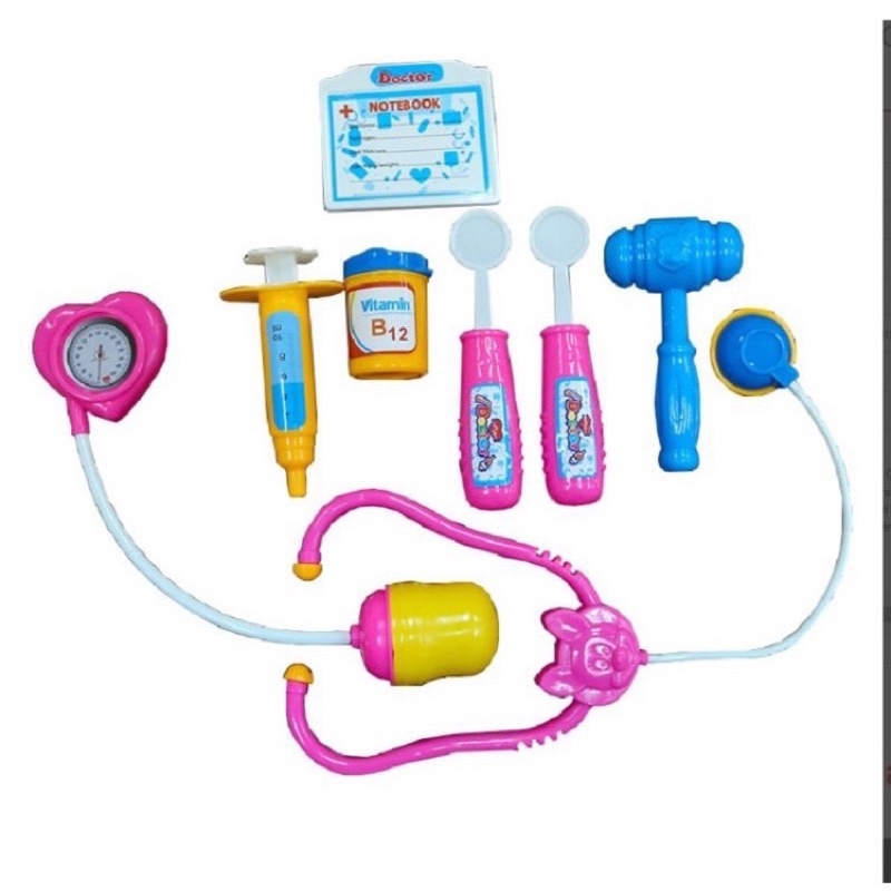 Xe đẩy siêu thị kèm bộ bác sỹ ko nhạc