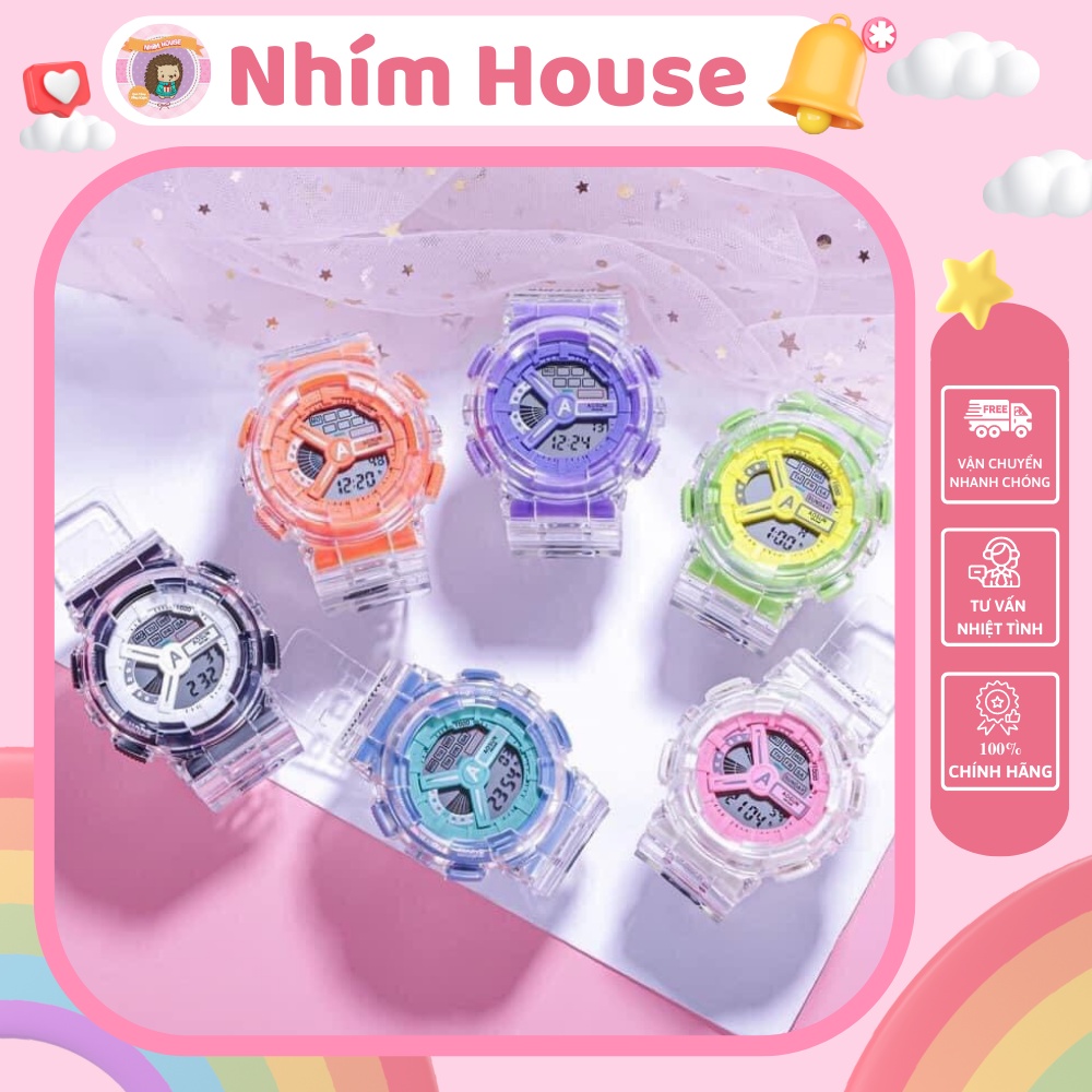 Đồng hồ điện tử thể thao nam nữ cá tính 💗 Chống nước 💗 Superme