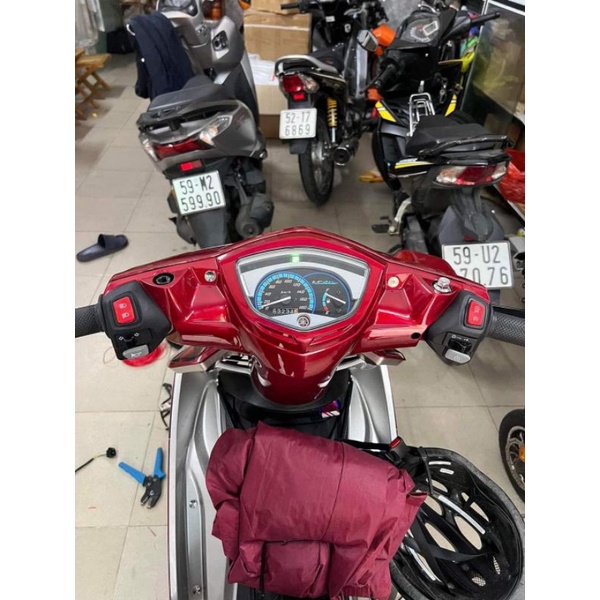 Cùm NVX  mod sẳn dây cho Ex 2006-2010 .