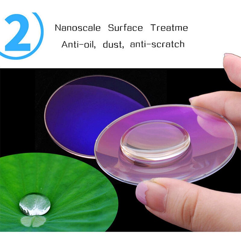 Kính Đọc Sách Chống Lóa Màu Xanh Dương + 1.5 + 2.0 + 2.5 + 3.0 + 3.5 + 4.0 PTQ Dành Cho Nam