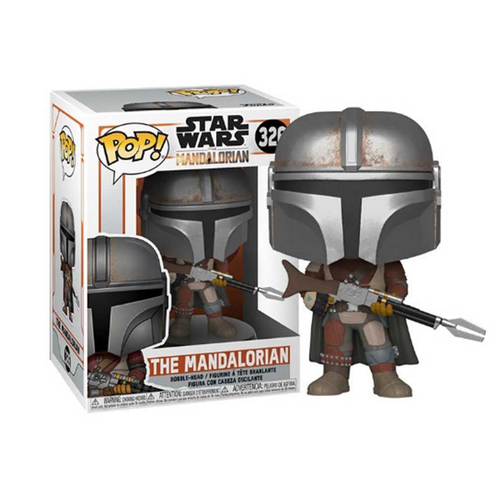 The Mandalorian With Beskar Staff #479 Funko Pop! Star Wars - Funko Exclusive