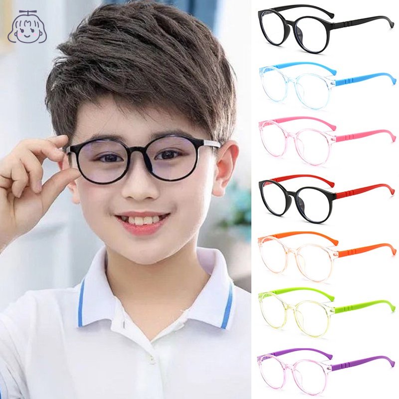 Mắt Kính Chống Ánh Sáng Xanh Trong Suốt Dành Cho Trẻ Em