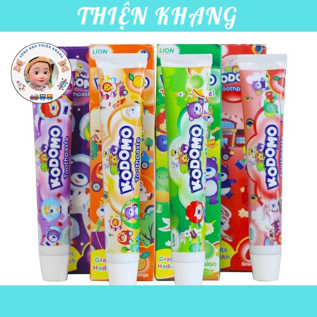 Kem đánh răng trẻ em Kodomo 40g Thái Lan