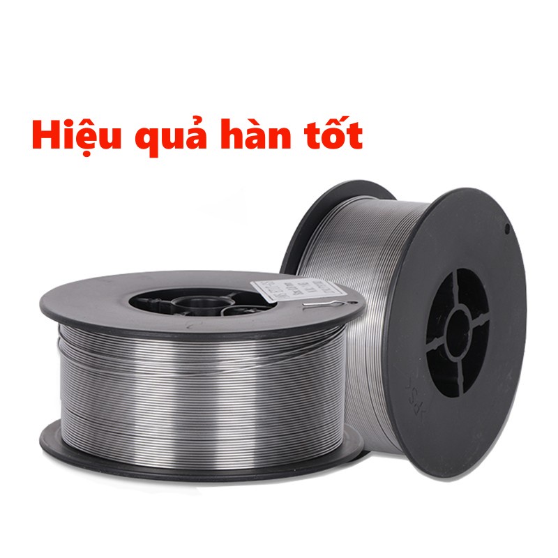 Cuộn Dây Hàn MIG Sắt Lõi Thuốc 1Kg - 0.8 - 1.0mm (Không Dùng Khí) cho Máy Hàn MIG [Chính Hãng]