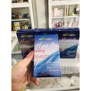 Thực phẩm bảo vệ sức khỏe ngăn ngừa và giảm rụng tóc Revitabell Hair-Pro (2 vỉ x 15 viên/hộp)