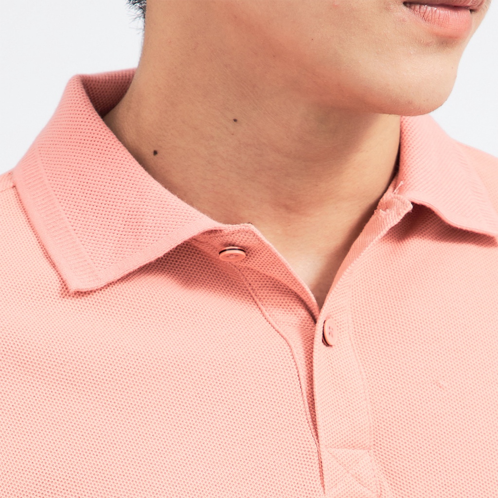Áo thun polo nam trơn tay ngắn HUDOMAN form regular chất vải Cotton cá sấu thoáng mát bền màu AOPOLO-002