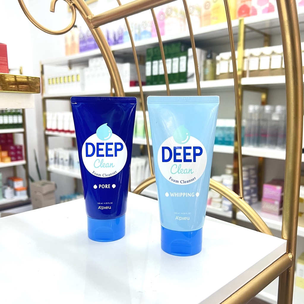 (CÓ BILL) Sữa Rửa Mặt APIEU Deep Clean Foam Cleanser 130ml