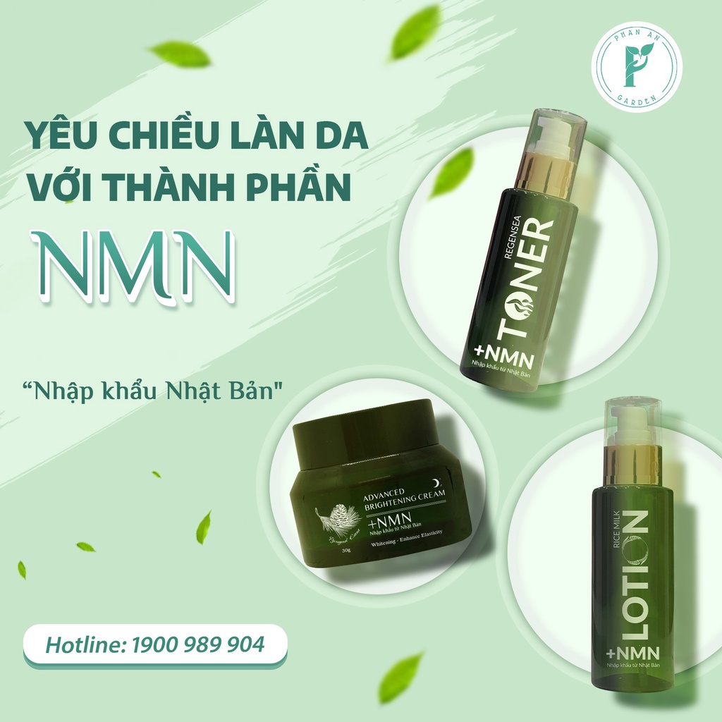 Kem dưỡng ẩm trắng da Advanced Brightening + NMN Cream cấp ẩm, làm mờ thâm nám trên da 30g