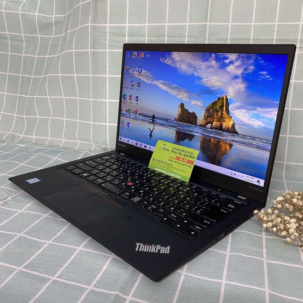 Laptop Lenovo Thinkpad X1 Carbon Gen 5 -Core i5 7200U- Ram 8GB-SSD 256GB.Bảo hành từ 12 Tháng. | BigBuy360 - bigbuy360.vn