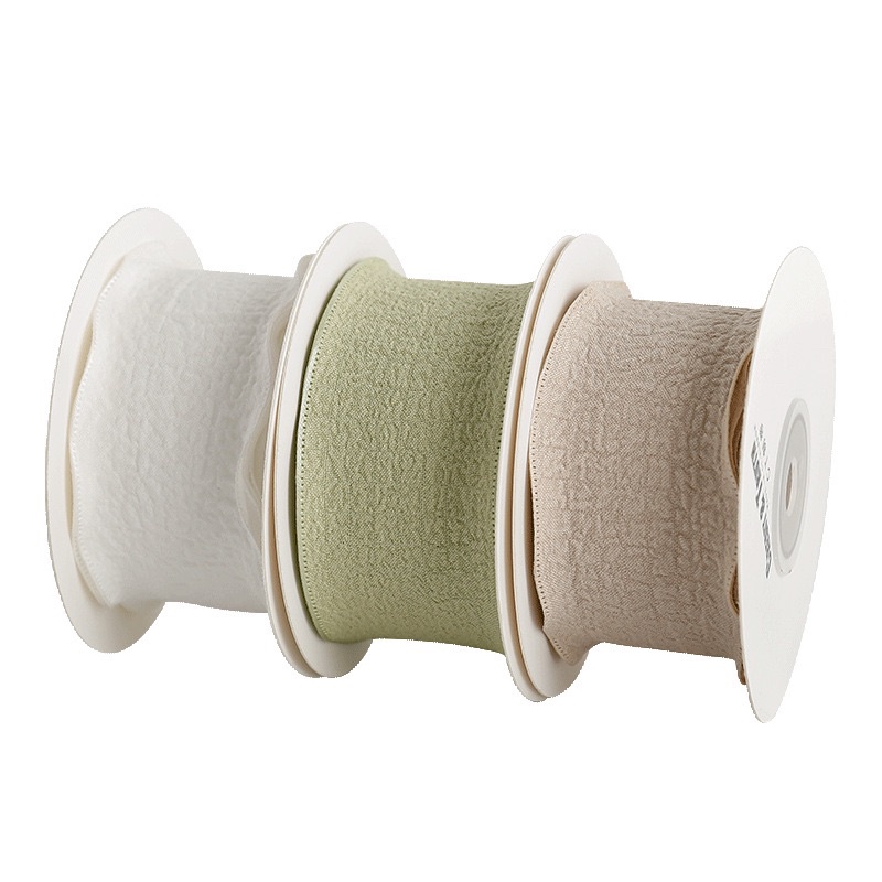 Ruy Băng Bèo Poly, Bèo Nhún, Vải Xốp KT 4CMx9M Bó Hoa, Buộc Quà,..