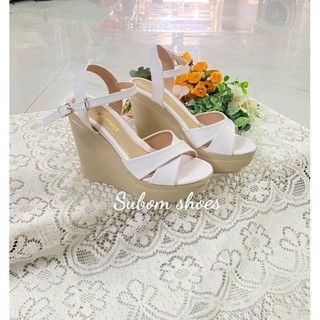 Giày đế xuồng 12p quai chéo