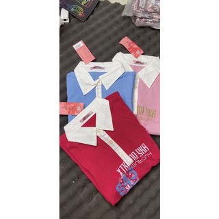 Áo cotton polo nữ 55k/ 2c