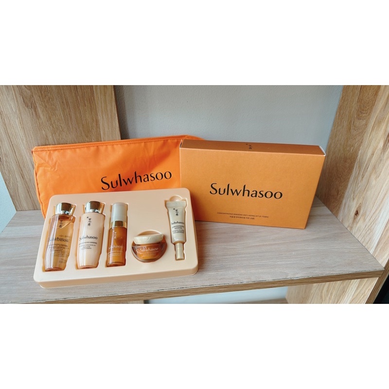 Set dưỡng nhân sâm chống lão Sulwhasoo hoá 5 bước