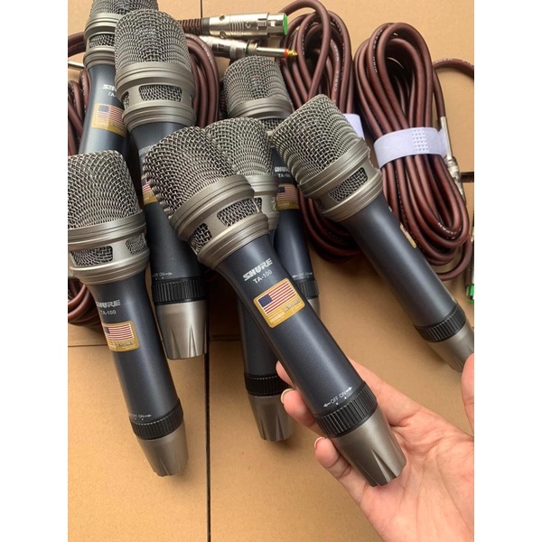 Mic Shure bãi Mỹ chống hú rít - bắt mic thật tiếng