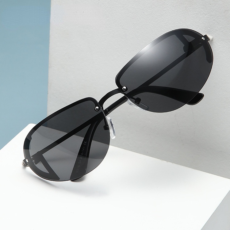 Kính Mát Gọng Kim Loại Thời Trang Cho Nam / Nữ