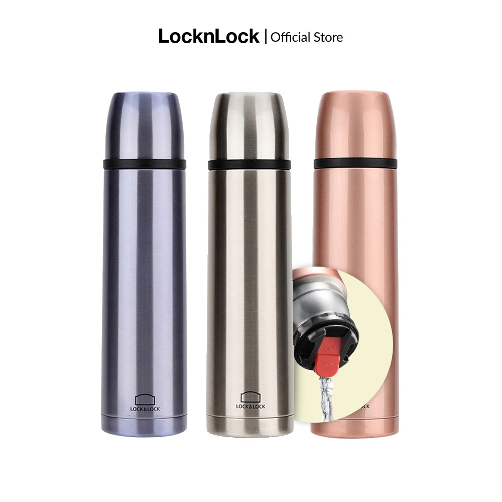 Bình giữ nhiệt Lock&Lock Vienna 500ml - màu xanh ngọc ánh vàng LHC1430