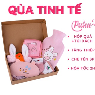 Túi chườm nóng bụng kinh PUHA, túi sưởi ấm bụng kinh