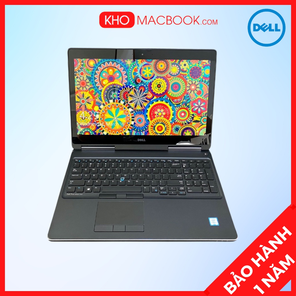 Laptop Dell Precision 7510 i7 Xeon ram ssd VGA M2000 4GB 15 inch FHD IPS  bảo hành 3 - 12 tháng