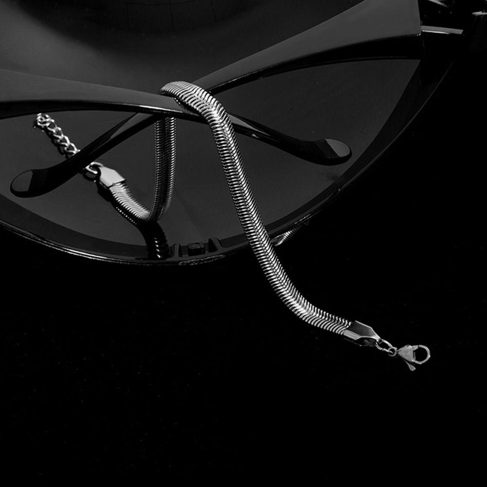 Vòng Tay Hợp Kim Hình Rắn Vui Nhộn Phong Cách Punk Cho Cặp Đôi