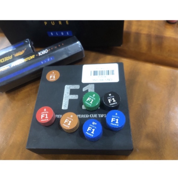Đầu Tẩy F1 France có Kính Trợ Lực Chính Hãng, đầu cơ Bida F1 , Đầu Tẩy Clear, Đầu cơ bida Cao Cấp.