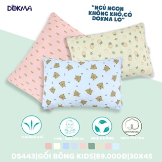 Gối bông kids Dokma cho bé KT 45x30cm