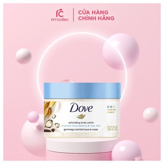 Tẩy tế bào chết dove macca mỹ 298g