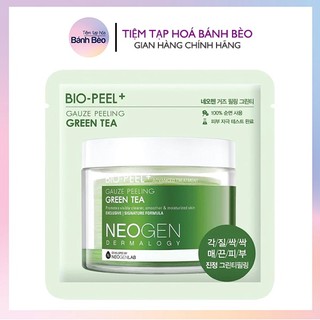 Pad tẩy da chết Neogen Bio-peel Gauze Peeling Green Tea (1 miếng lẻ)