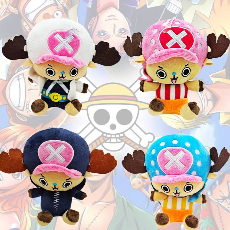 Cute One Piece Tony Tony Chopper Anime Surrounding Plush Doll Children Birthday Toys