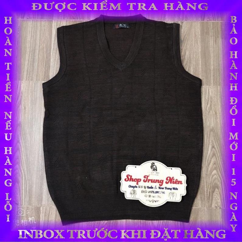 áo gile len nam trung niên nhiều mẫu chất co giãn đẹp+ẢNH THẬT buinguyet