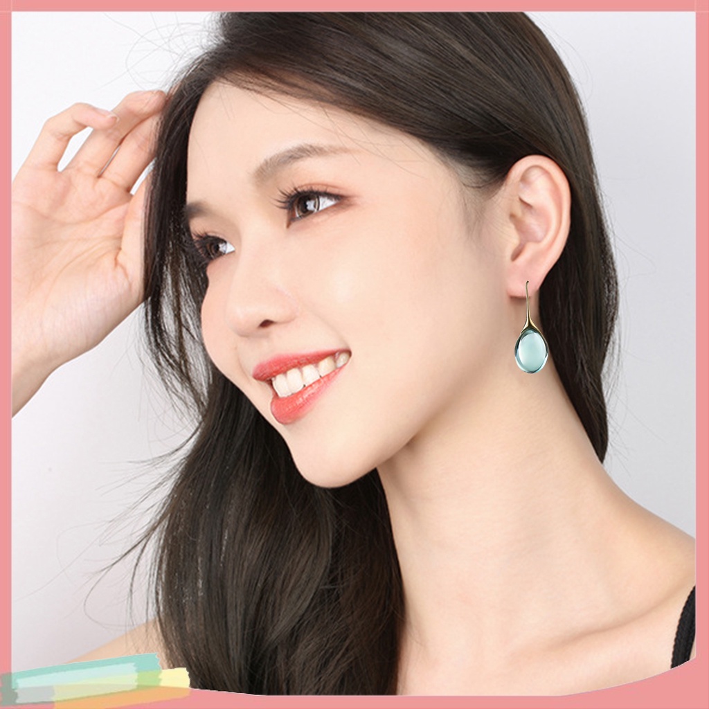 Đôi Khuyên Tai DàI ĐíNh Kim Cương Giả LấP LáNh ThờI Trang Cho Nữ