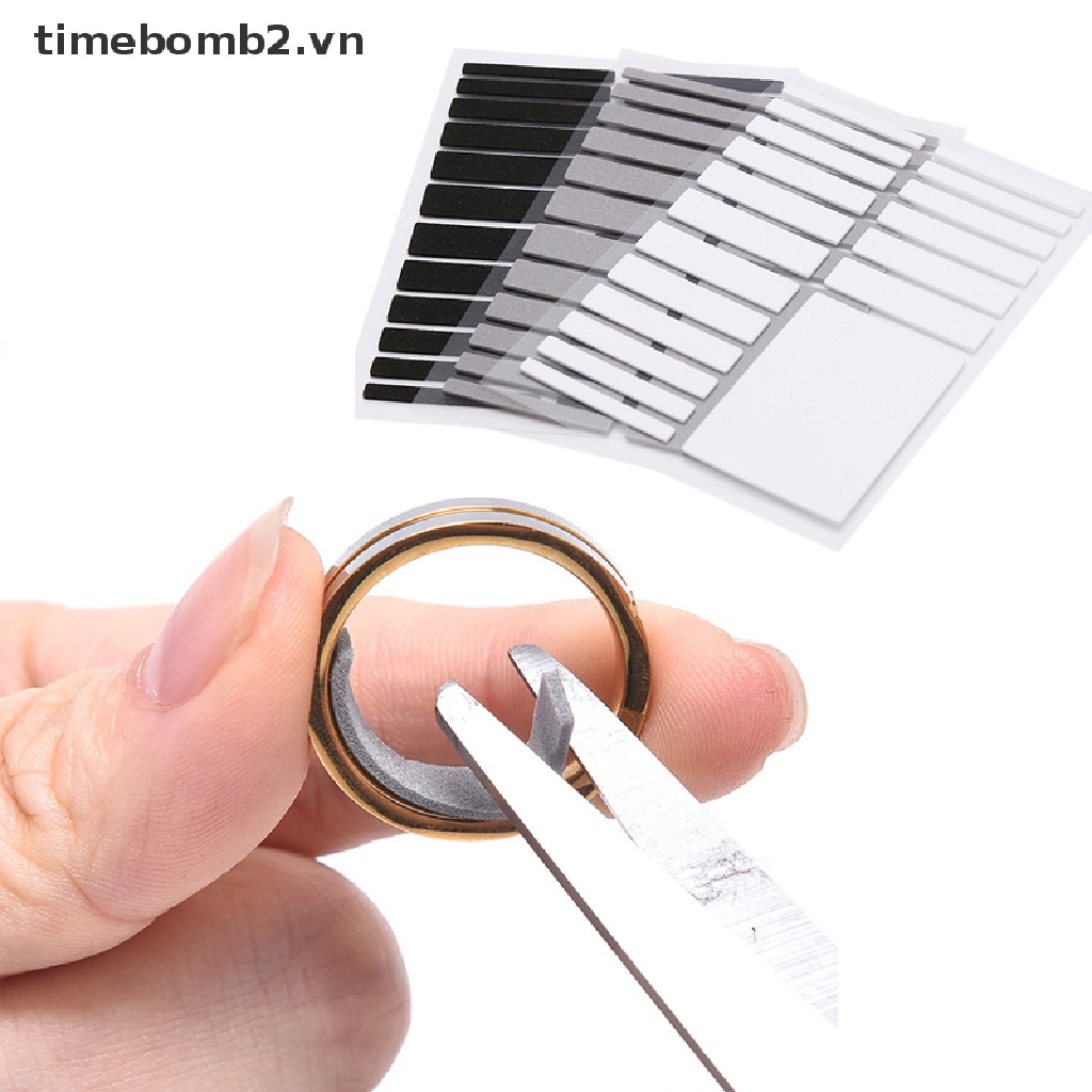 {Mới {Mới} Miếng Dán Vô Hình Điều Chỉnh Kích Thước Nhẫn Dáng Rộng Giảm Giá Resizer Trang Sức.