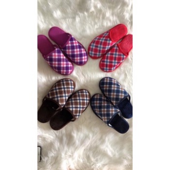 Dép nỉ bông dép lông đi trong nhà mùa đông