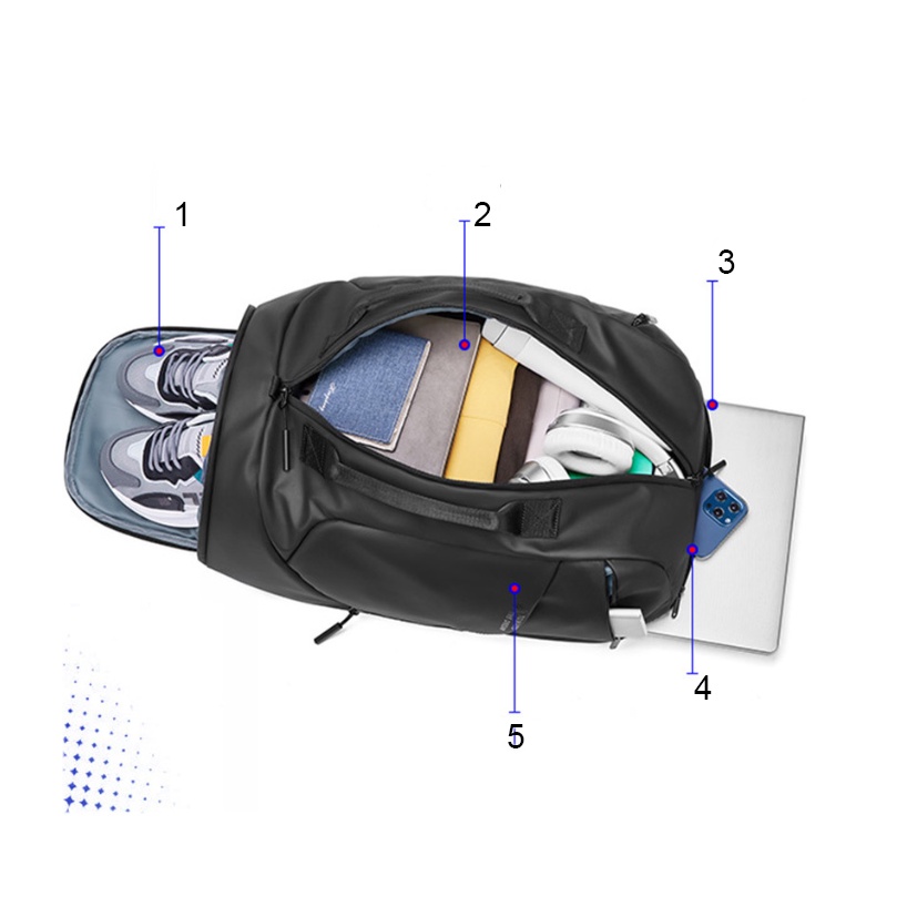 Balo túi xách du lịch đi làm đi chơi đi leo núi đa năng cao cấp phong cách mới