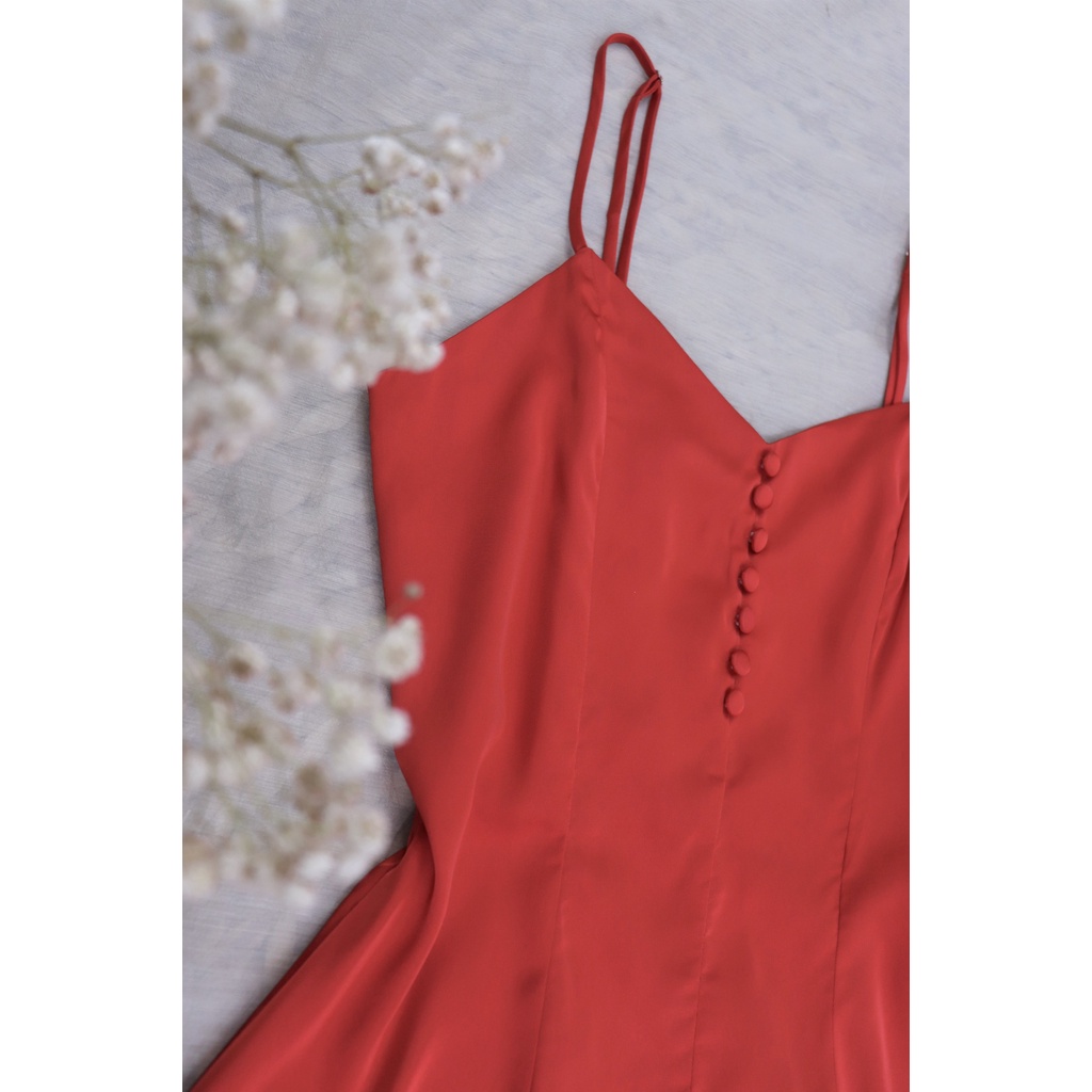 VIBES Váy ngủ lụa cao cấp Candy Lady Dress