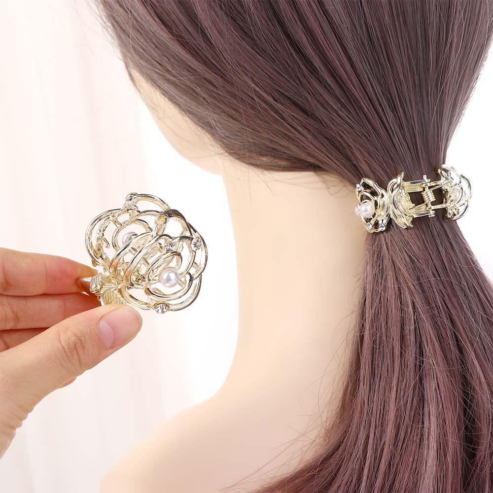 Kẹp Tóc Hình Hoa Hồng Thanh Lịch WMES15H