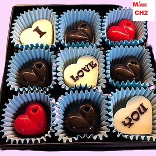 socola valentine, chocolate cao cấp
