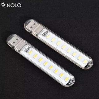 Combo 2 đèn 8 bóng led siêu sáng cắm dùng nguồn usb công suất 1,4w