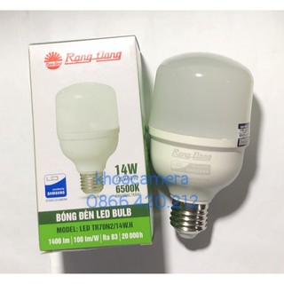 Bóng đèn led buld trụ 10W - 12W - 14W  Rạng Đông