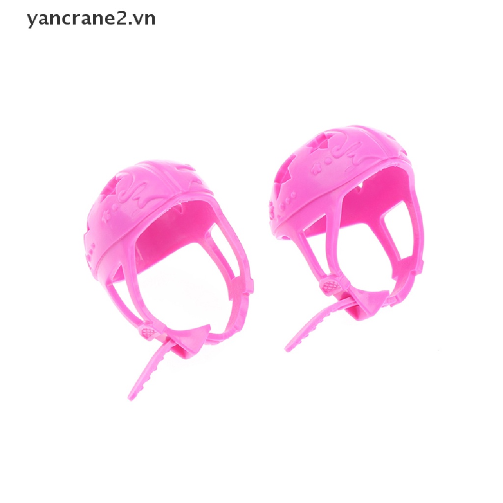 Bộ 2 Mũ Bóng Chày Cho Búp Bê barbie Tỉ Lệ 1 / 6