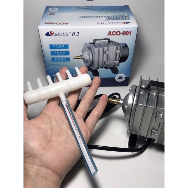 Máy Sục Sủi Khí Oxy Resun ACO-001 / ACO-002 ( Công suất lớn sủi 15-30 hồ cá )