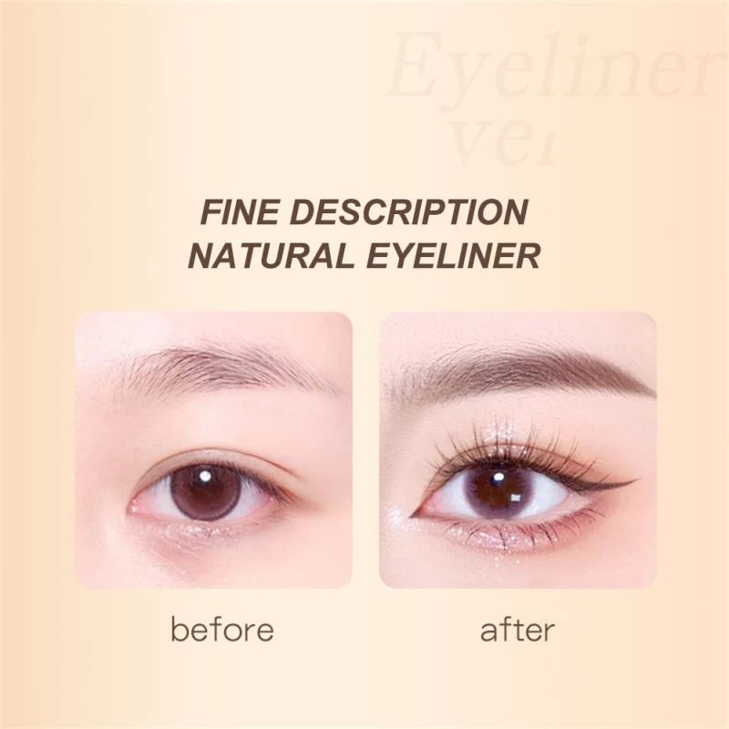 Bút Kẻ Mắt Dạng Lỏng Nhanh Khô Lâu Trôi Màu Đen / Nâu Mượt Mà