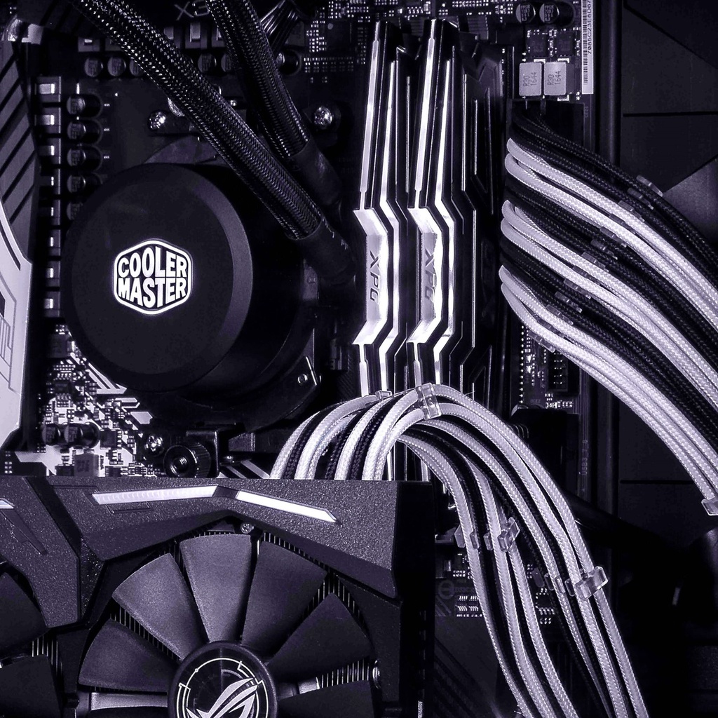 Dây nguồn bọc lưới nối dài Coolermaster SLEEVED EXTENSION CABLE KIT