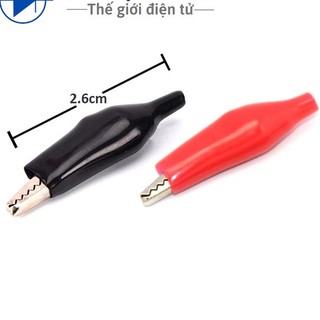 2 cặp kẹp cá sấu nhỏ