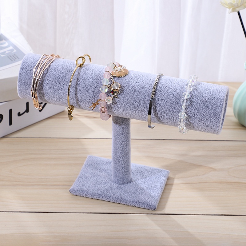Có thể bán buôn Giá trưng bày đồ trang sức Đơn giản thời Vòng đeo tay đỡ Scrunchies cho Cửa hàng gia đình Sodium075 Hàng giao ngay