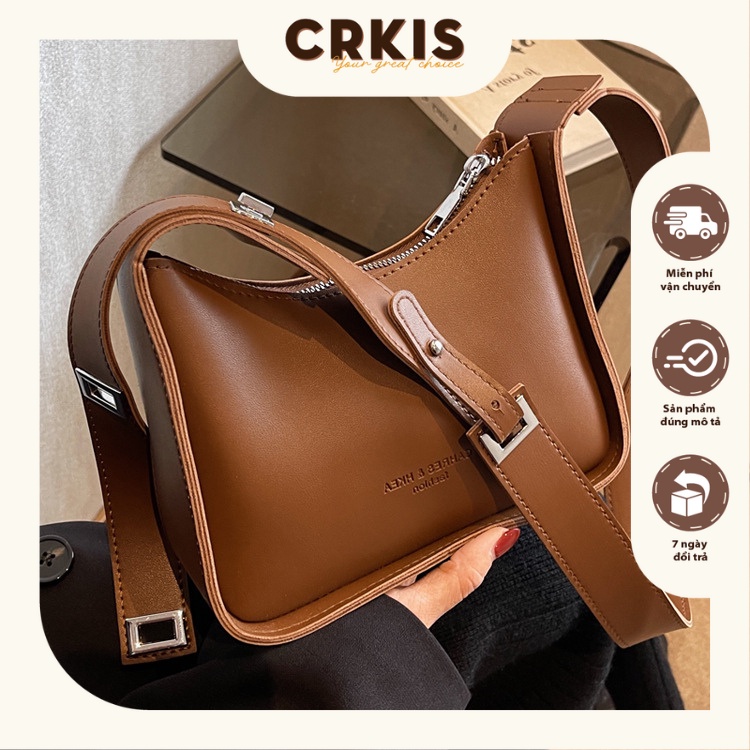 Túi Messenger nữ 2022 phiên bản Hàn Quốc cao cấp của phong cách retro 20*16*7 A27