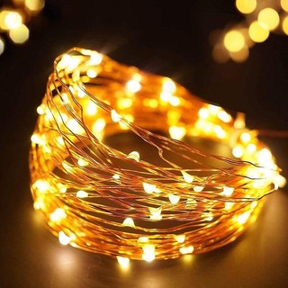 dây đèn nháy 1m trang trí giỏ quà,đèn led