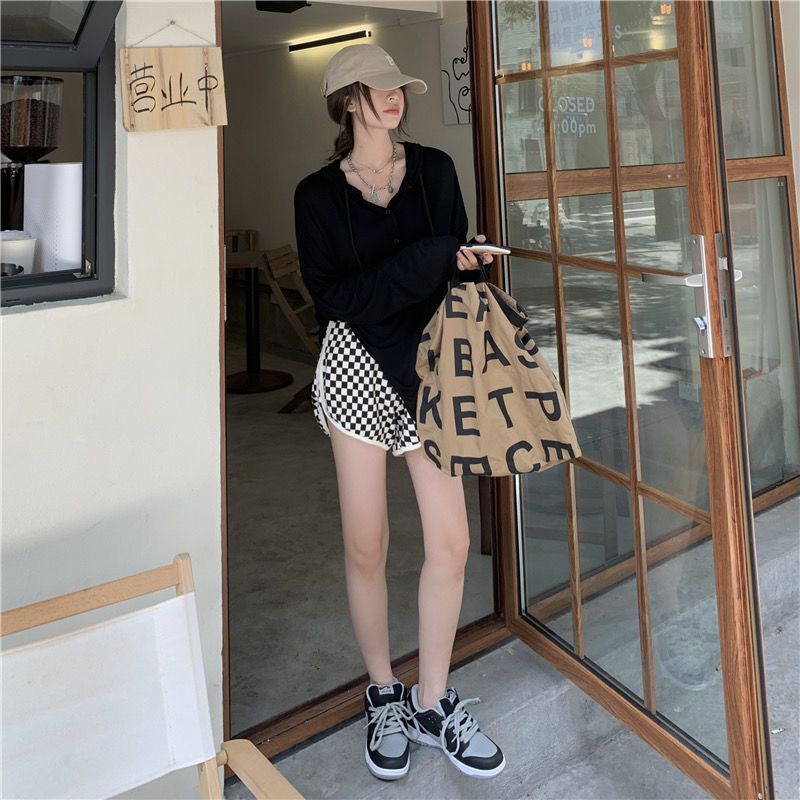 Áo Thun Nữ Dài Tay Có Mũ Trùm Đầu Phiên Bản Hàn Quốc Xuân Thu Phong Cách Mới