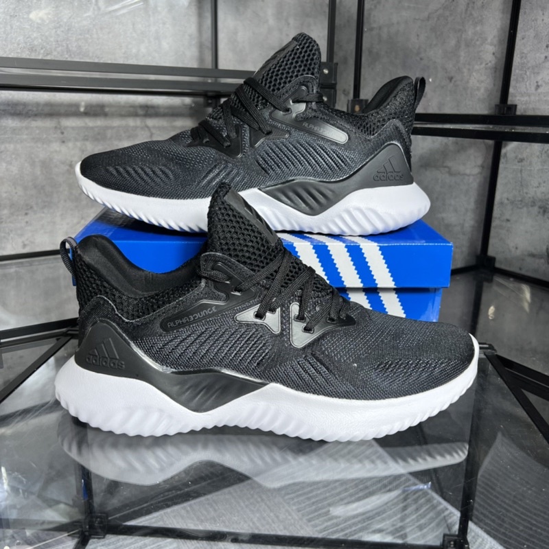 ⚡️FULL BOX⚡️Giày Thể Thao Chạy Bộ Das Alphabounce Đen Êm